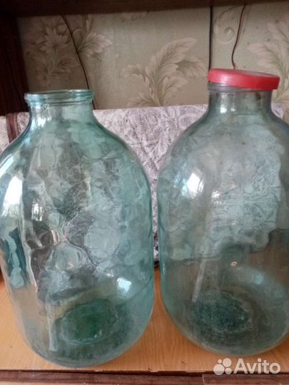 Банка 10 литров стеклянная