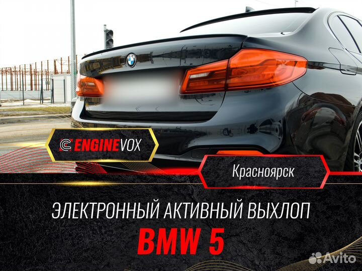 Активный выхлоп EngineVox для BMW 5