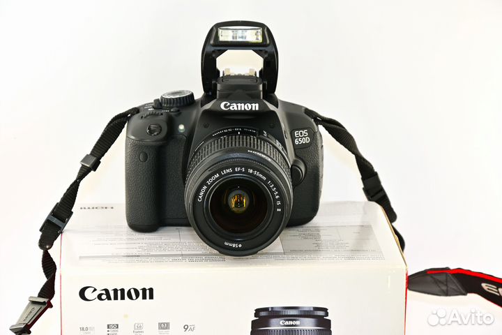 Canon EOS 650D/T4i 18.0MP цифрозеркалка kit 18-55