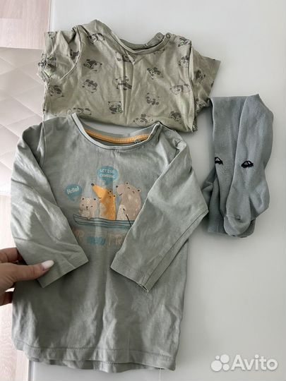 Детские вещи пакетом на мальчика 86