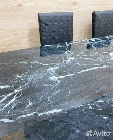 Обеденная группа стол и стулья 6шт