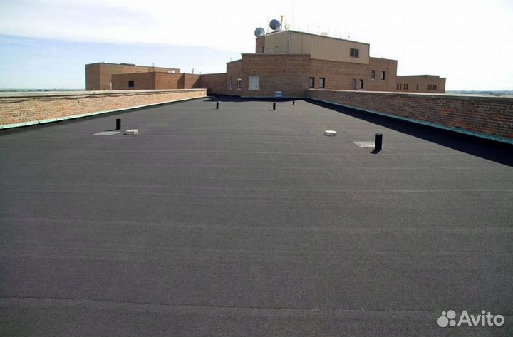 Ремонт и монтаж плоской кровли