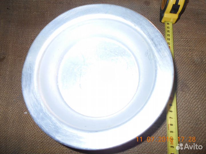 Алюминиевая тарелка