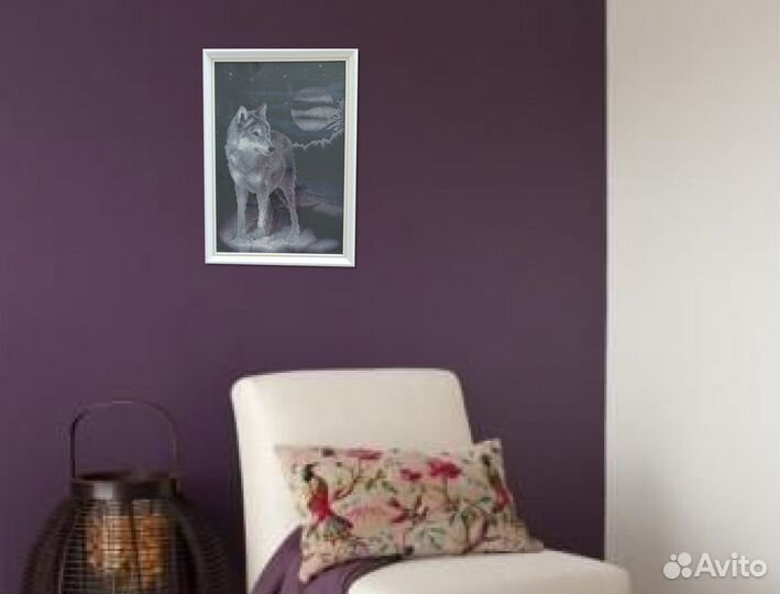 Картина вышитая крестом 