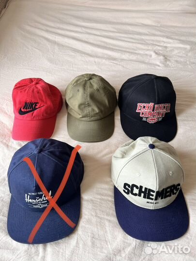 Винтажные кепки бейсболки