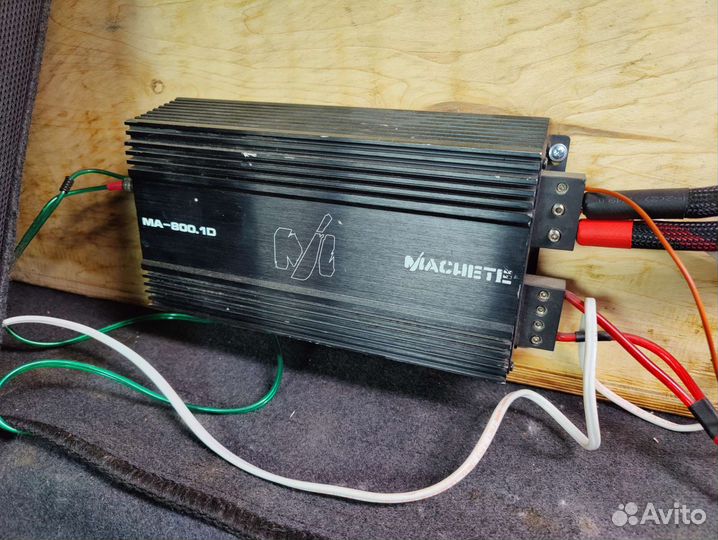 Сабвуфер + усилитель