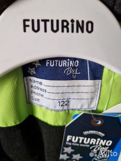 Зимний комплект futurino, размер 122, новый