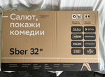 Телевизор Sber smart tv новый
