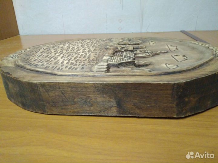 Пано резное Селигер - Осташков