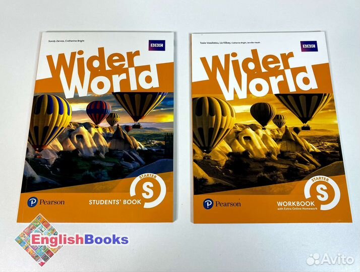 Wider world Starter комплект (SB,WB,CD ) новые