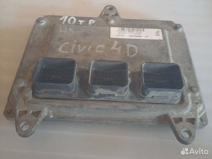 Эбу. Хонда цивик4д гибрид 1.3 FD3. 37820-RMX-E02