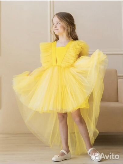 Платье для девочки 122-128