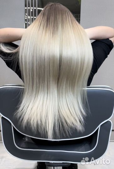 Коррекция наращённых волос