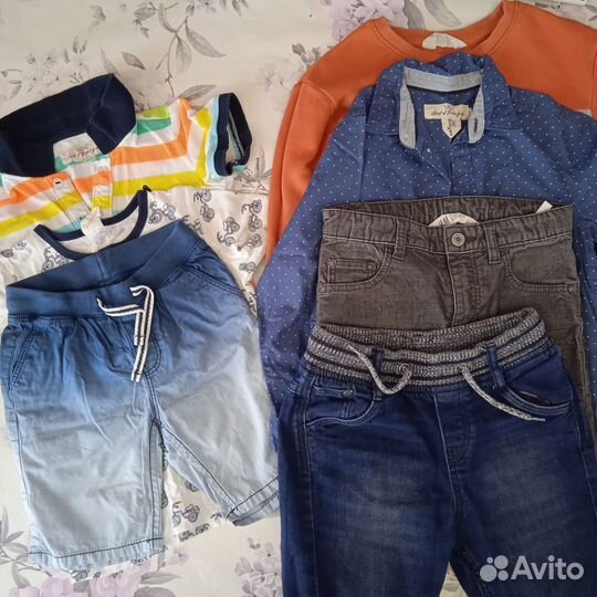 Бренд H&M, одежда на мальчика рост 92-110