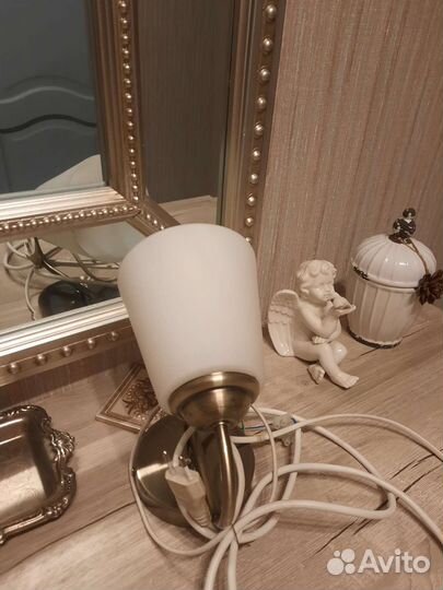 Настенный светильник бра бронза
