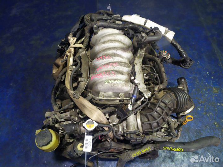 Двигатель Nissan Fuga GY50 VK45DE