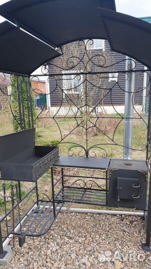 Кованый мангал