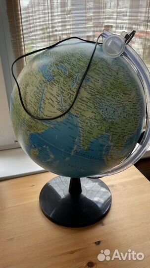 Глобус с подсветкой большой