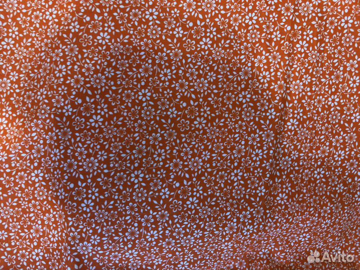 Ткань, ситец, лен, штапель