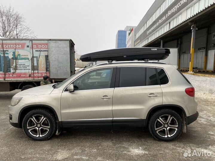 Бокс на крышу LUX major на VW Tiguan