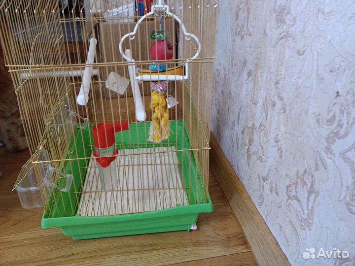 Клетка для волнистого попугая большая