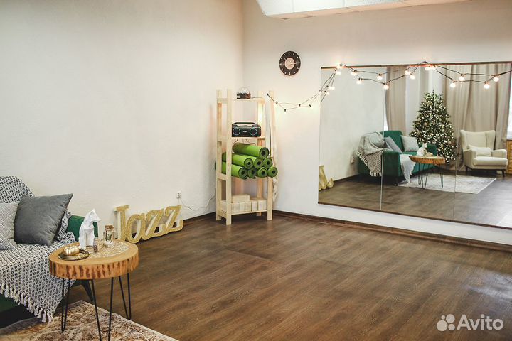 Аренда зала для танцев, йоги и фитнеса