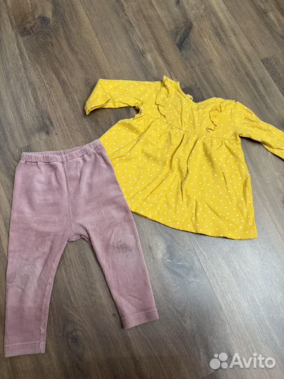 Детские вещи пакетом на девочку 6-18 месяцев