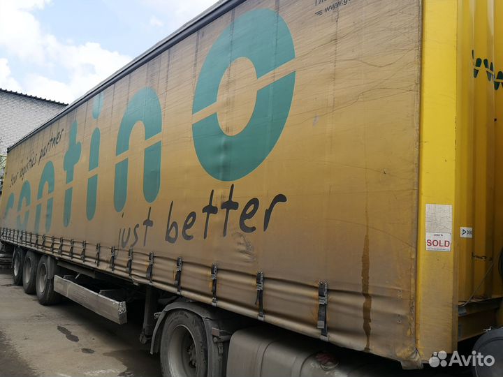 Полуприцеп шторный Krone SD 27, 2011