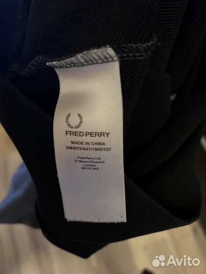 Fred perry свитшот