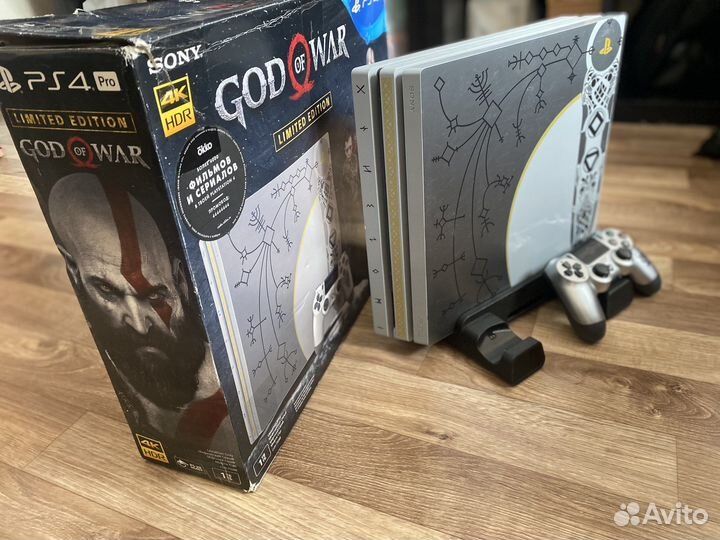 Sony playstation 4 pro 1tb GoW limited edition