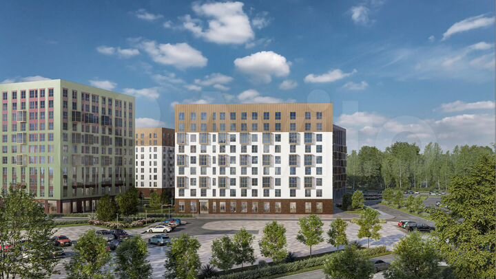 2-к. квартира, 38,6 м², 4/9 эт.