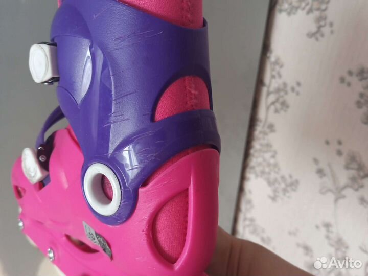 Роликовые коньки детские раздвижные 28-30