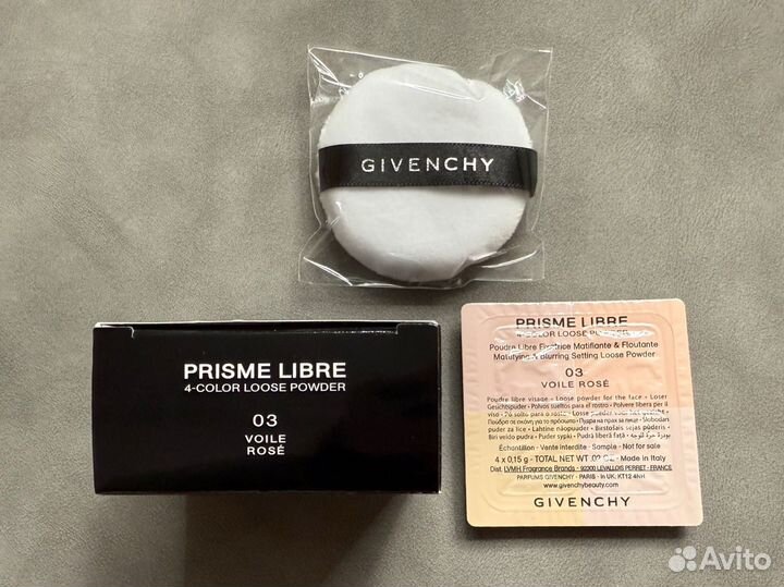 Рассыпчатая пудра givenchy prisme libre