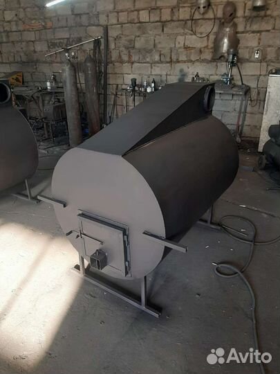 Печь-пушка длительного горения Мартен