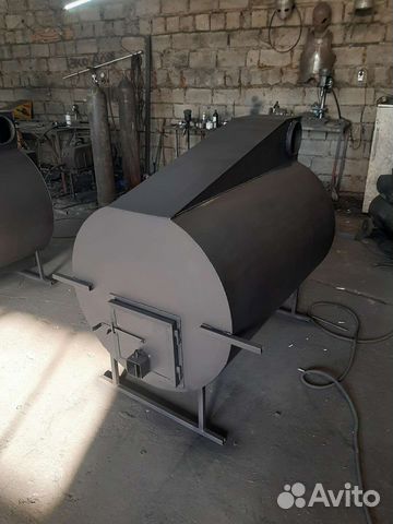 Печь-пушка длительного горения Мартен