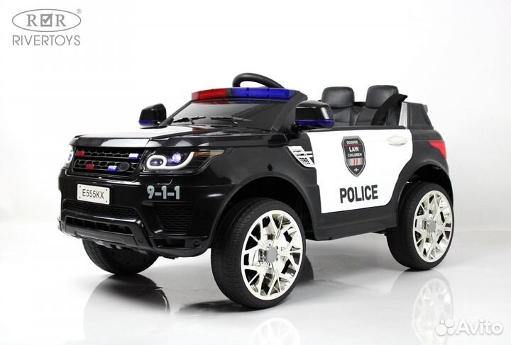 Полицейский электромобиль Range Rover е555кх
