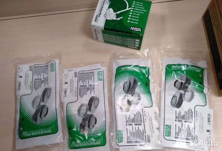 Полумаски респираторы MSA Advantage, фильтра