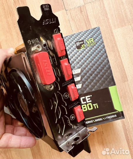 Видеокарта MSI GTX 1080 Ti Duke 11gb OC