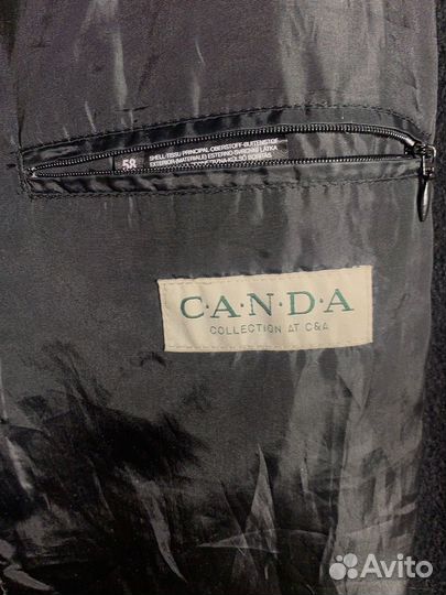 Пальто винтажное оверсайз