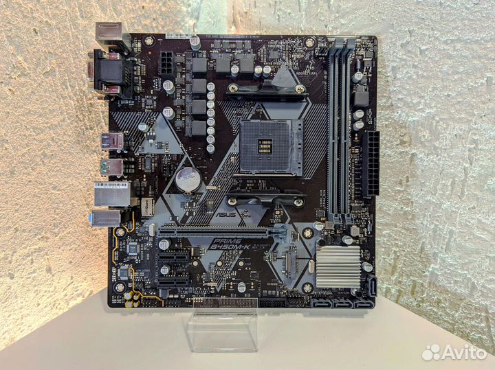 Материнская плата Asus Prime B450M-K: AM4
