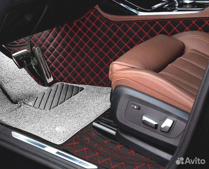 3D Коврики Lexus RX из Экокожи