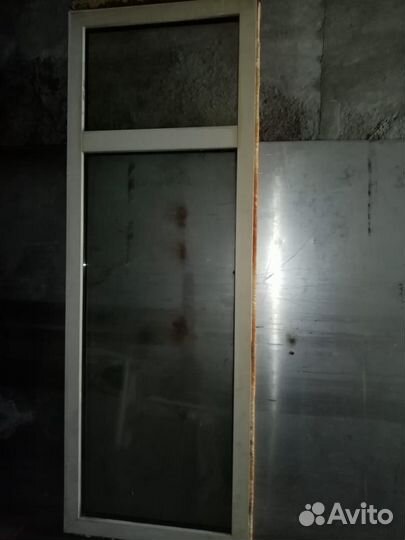 Окно пластиковое глухое 4 шт., бу