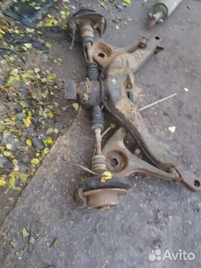 Задняя ходовая в сборе на мерседес 123 дизель