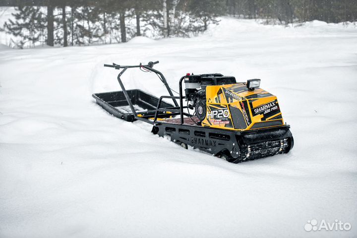 Sharmax S500 1450 HP 20 Enduro + сани и кресло