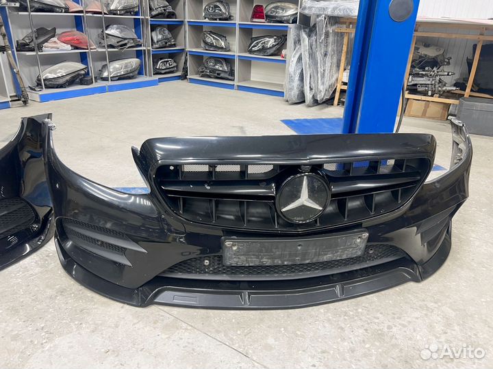 Бампер w213 amg