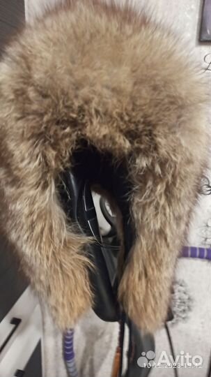 Шапка зимняя меховая женская песец
