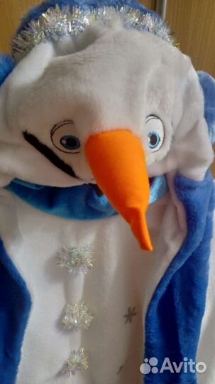 Новогодний костюм Снеговик