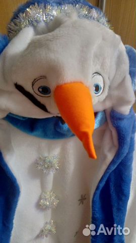 Новогодний костюм Снеговик