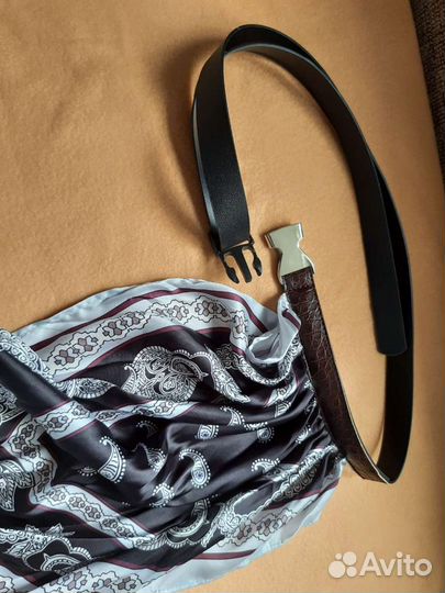 Оригинальный ремень с платком