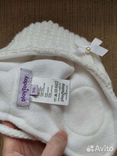 Шапка весна-осень р-р 50